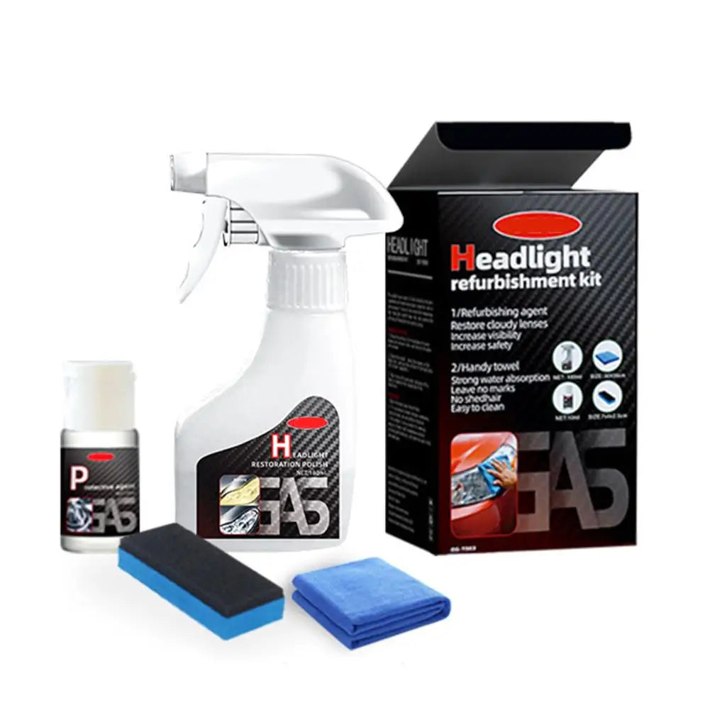 Headlight Restoration Car Lights Polisher Repair Polishing Paste