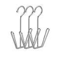 Stainless Steel Hanging Shoe Drying Rack – Windproof Hook