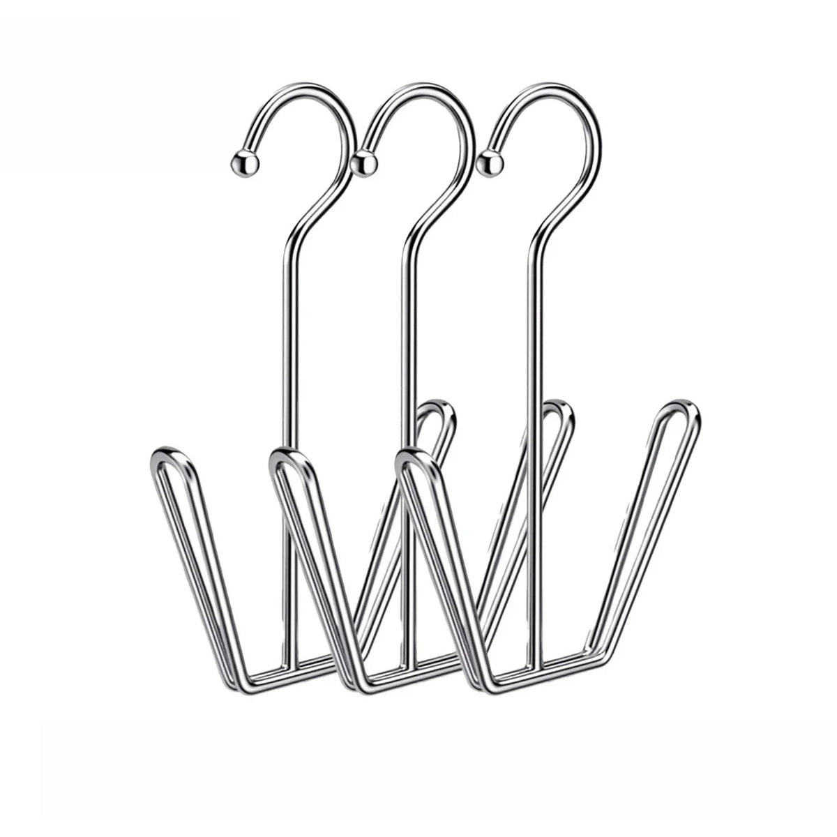 Stainless Steel Hanging Shoe Drying Rack – Windproof Hook