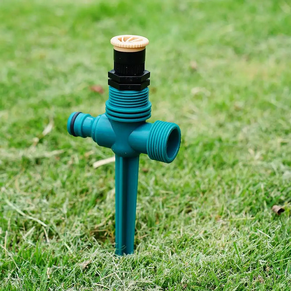 5-Pack 360° Rotating Garden Sprinkler Ground Plug Irrigation