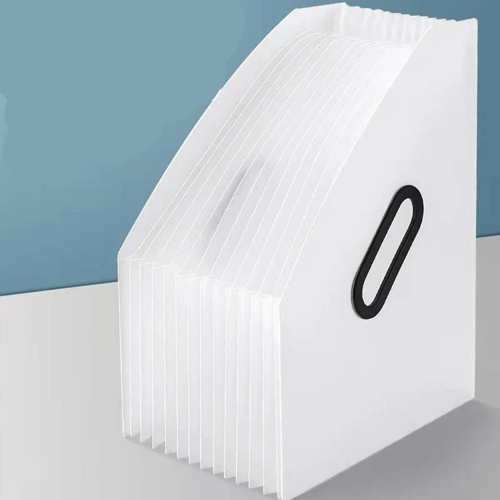 Expandable Vertical File Folder | Multi-Layer Paper Organizer