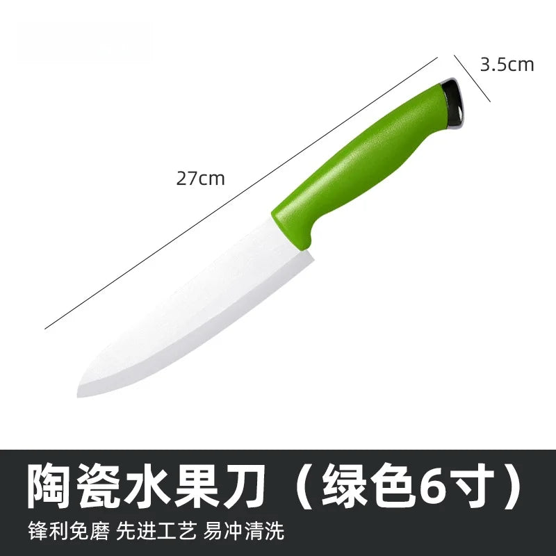 Ceramic Chef Knife Set with Sheaths – Sharp & Rust Proof