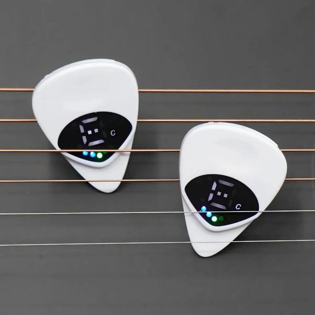 2-in-1 Guitar & Ukulele LED Pick Tuner | Chromatic