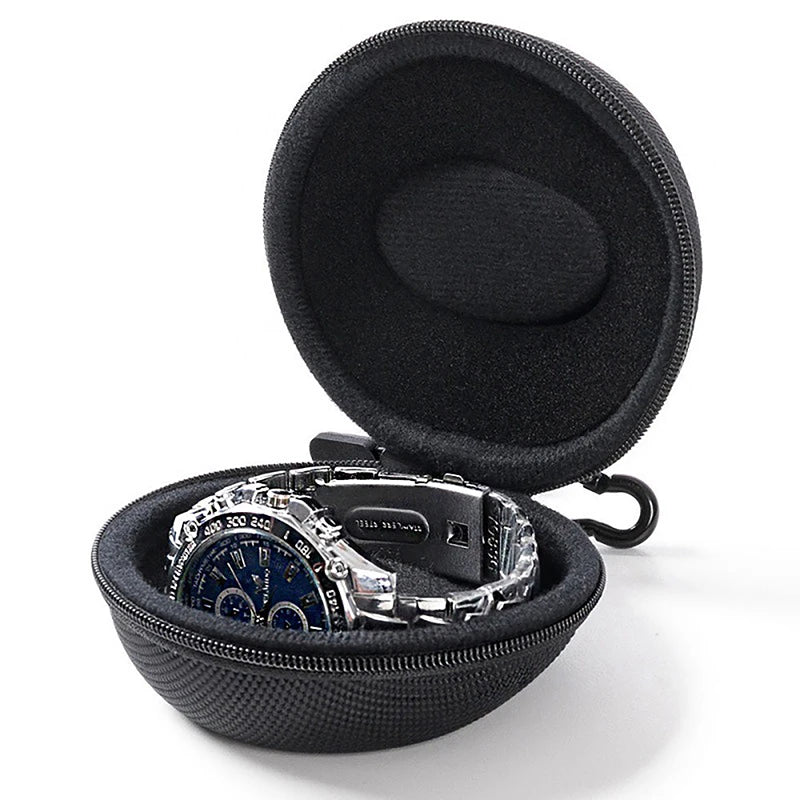 Portable Travel Watch Case – EVA Hard Shell Storage Box