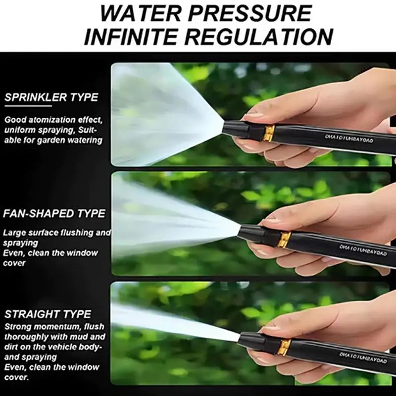 4-in-1 High Pressure Hose Nozzle – Car Wash & Garden Sprayer