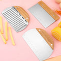 Stainless Steel Dough Bench Scraper & Pastry Cutter + Measure