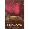 H.P. Lovecraft "Color Out of Space" Canvas Art Print | Wall Decor
