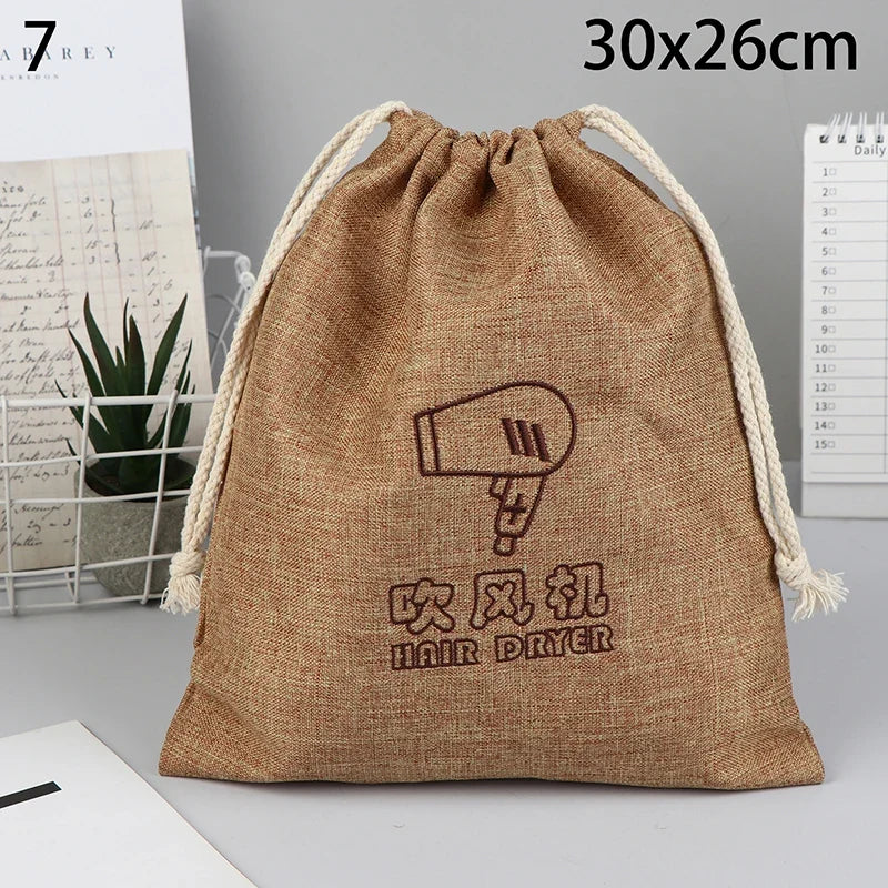 Hair Dryer Drawstring Storage Bag – Dust Cover & Travel Pouch