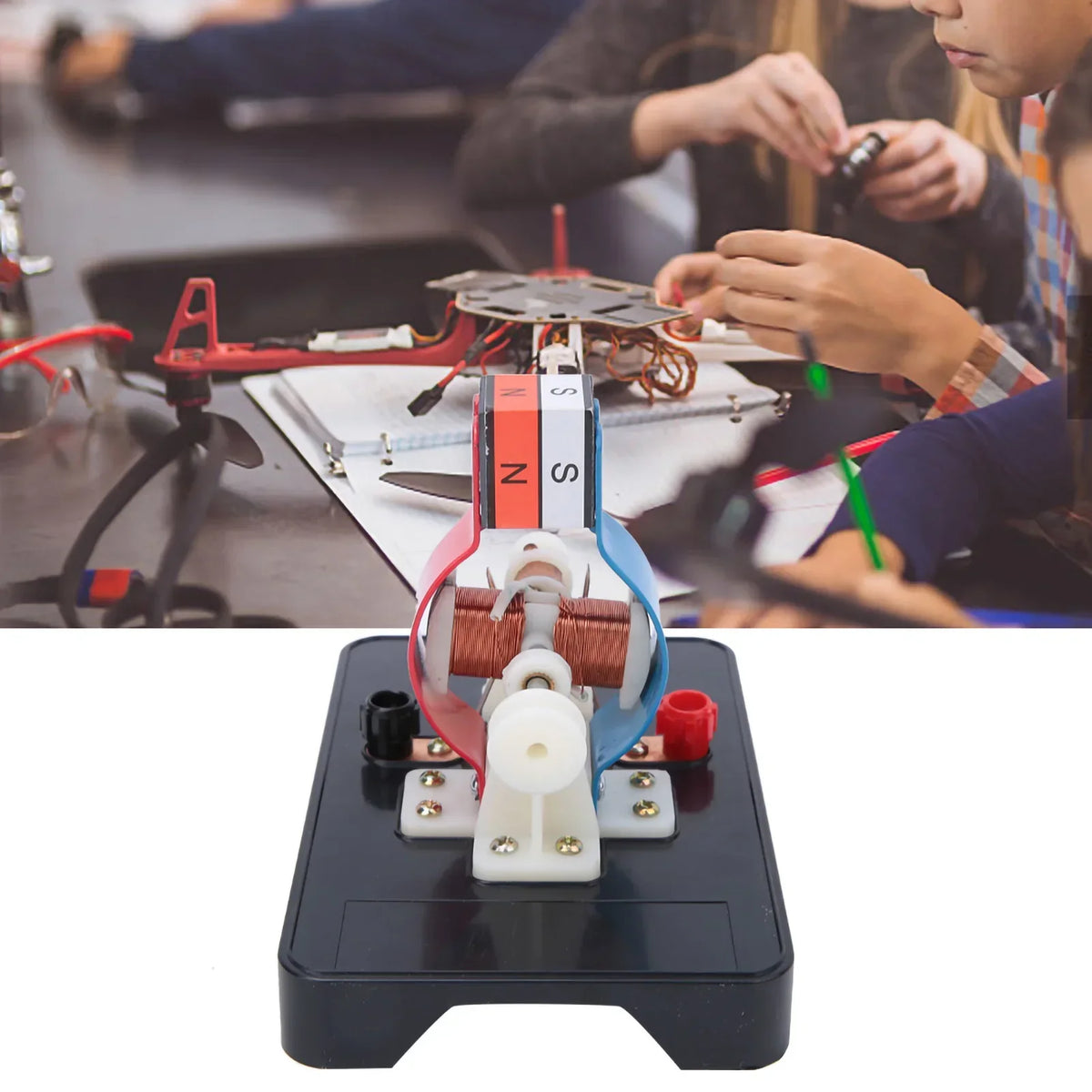 Model Generator Motor Equipment Student Physical Educational