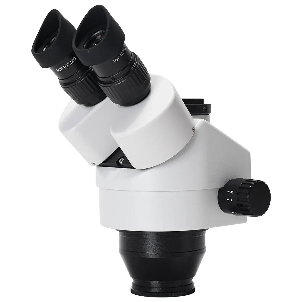 7–45X Trinocular Stereo Microscope Head | Zoom Lens