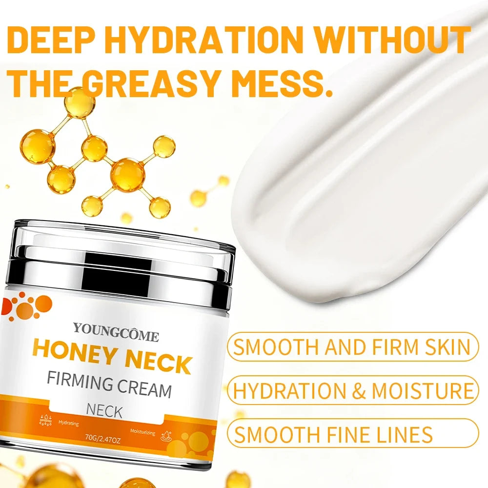 YOUNGCOME Honey Neck Firming Cream – Daily Hydrating Moisturizer