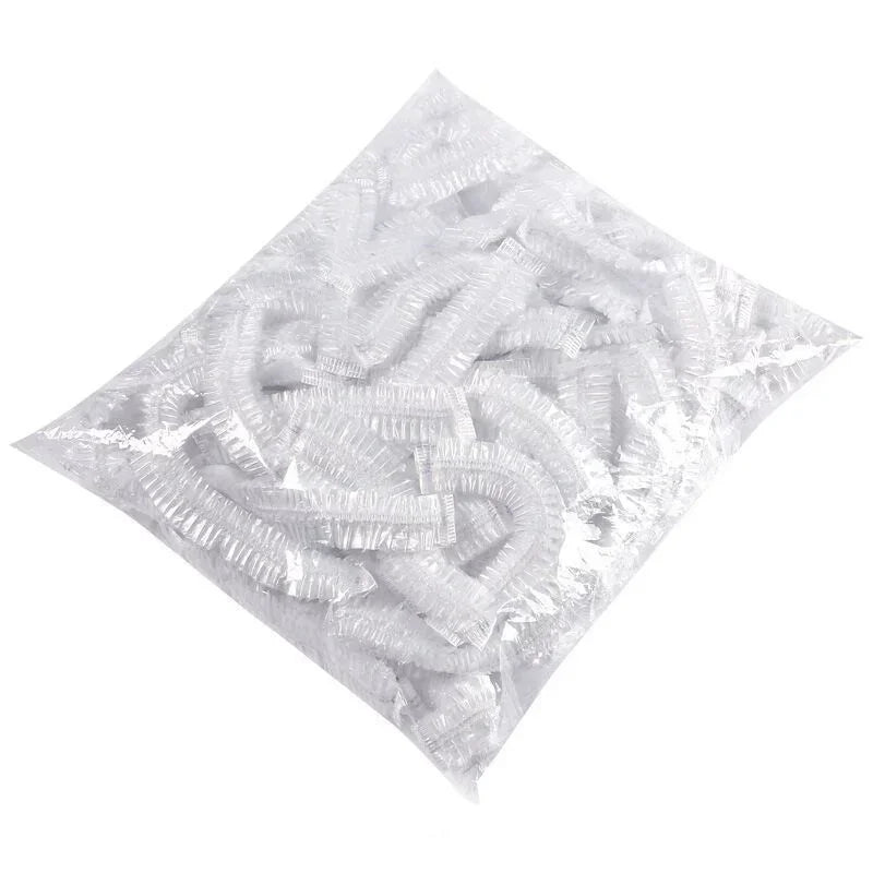 Disposable Waterproof Shower Caps for Women – 300pcs Pink