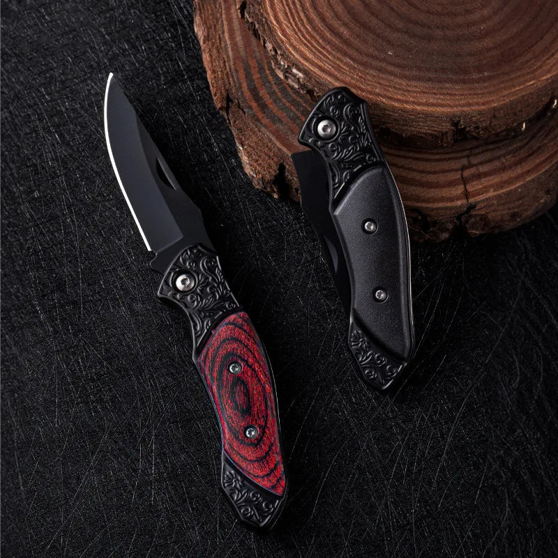 Portable Mini Folding Knife – Stainless Steel Camping EDC