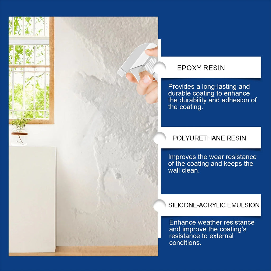 Jaysuing Wall Repair Spray – Waterproof & Sun-Resistant Paint