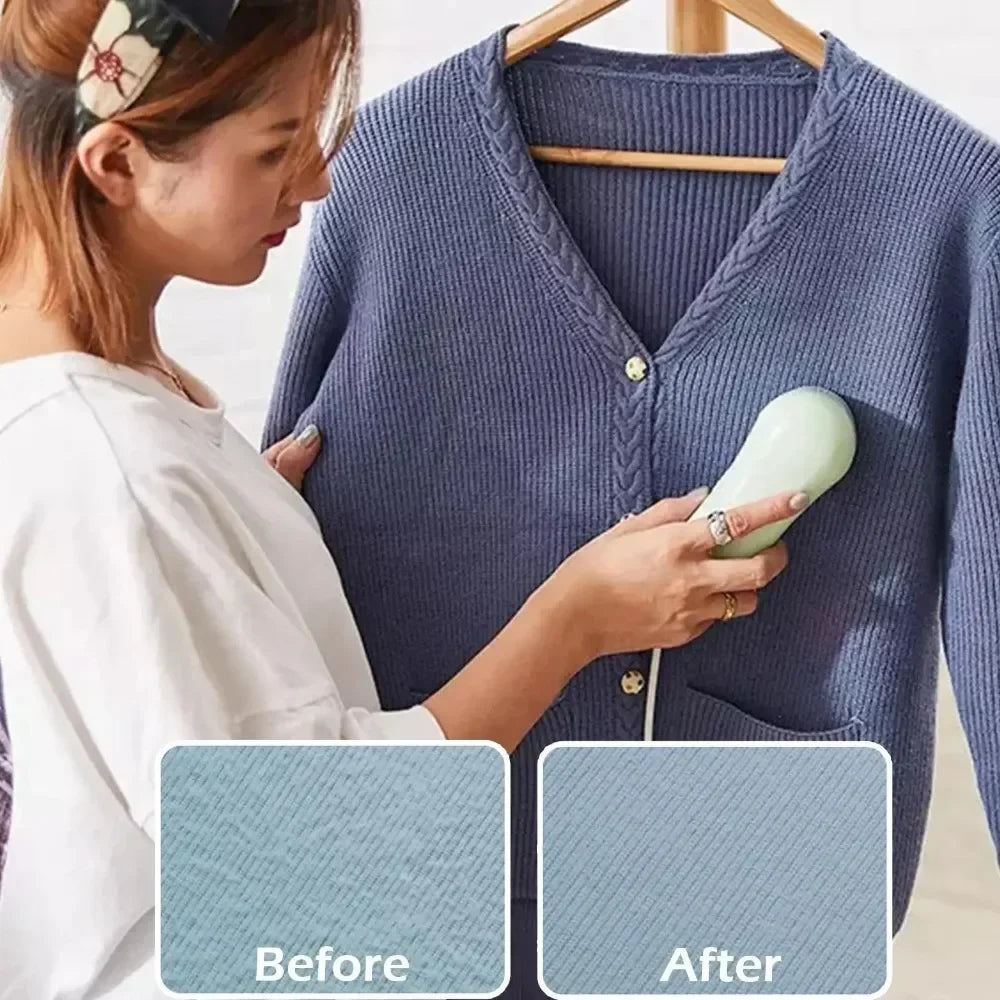 Electric Fabric Shaver & Lint Remover – Pet Hair Defuzzer