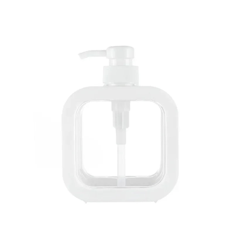 300/500ml Refillable Soap Dispenser – Pump Bottle for Bathroom