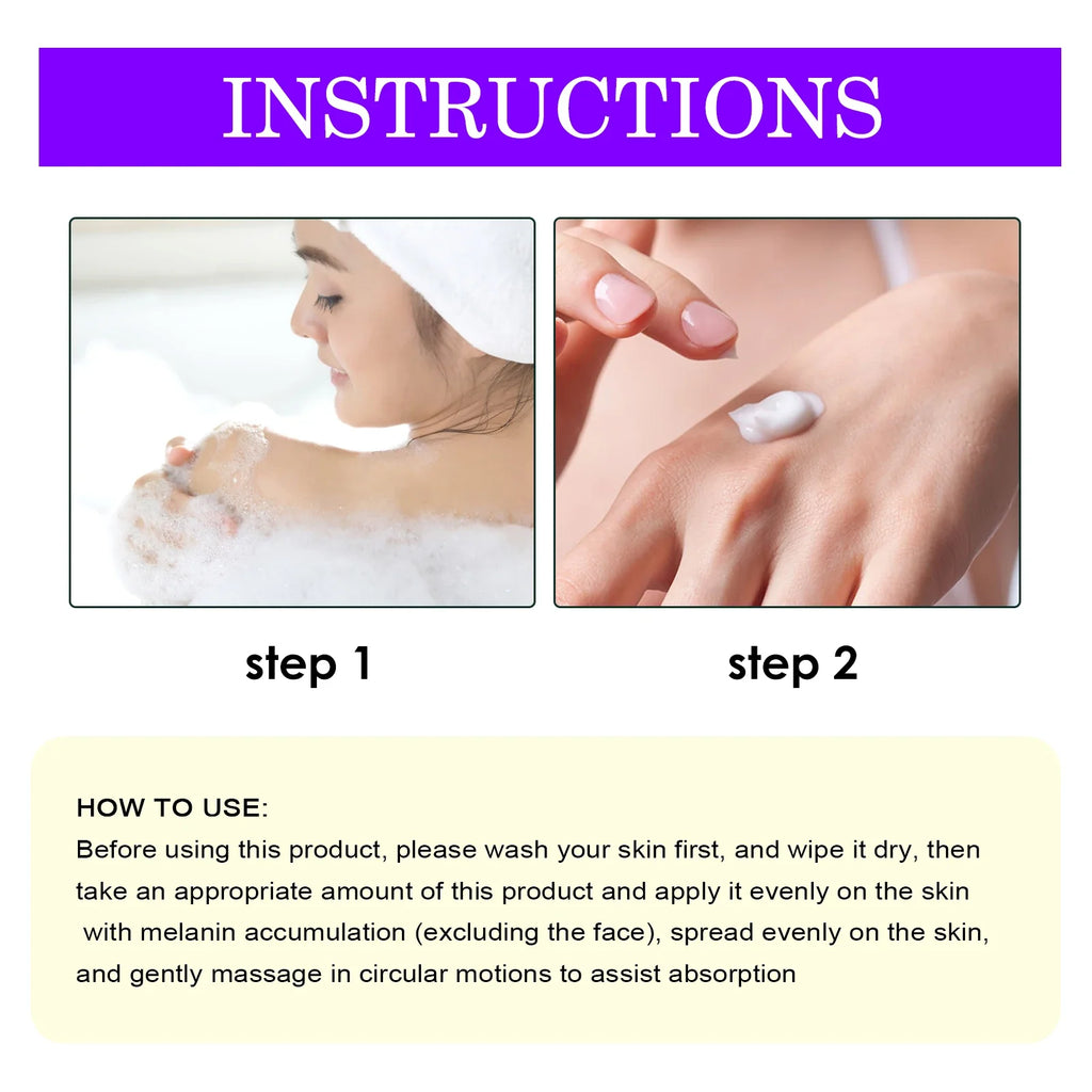 Skin Lightening Cream – Inner Thighs, Armpits & Dark Spots