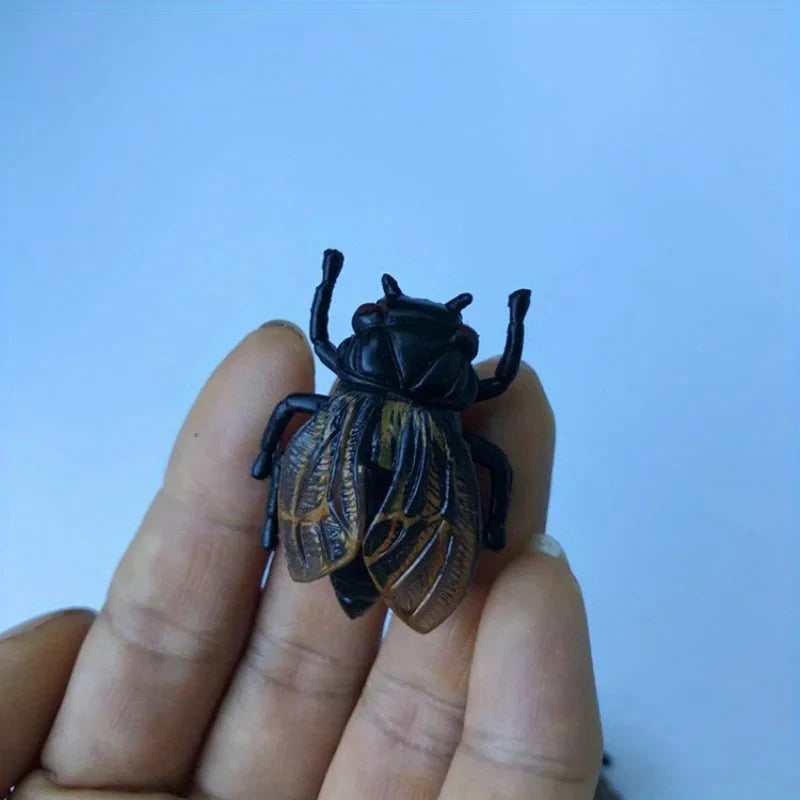 20 Pcs Realistic Cicada Figurines – Halloween & Home Décor