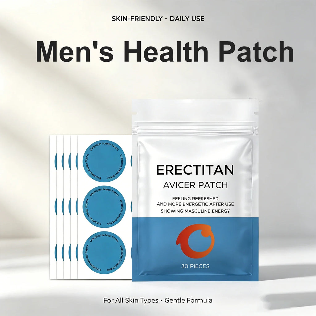 Men's Daily Energy Support Body Patches – 30/60/120 Pack