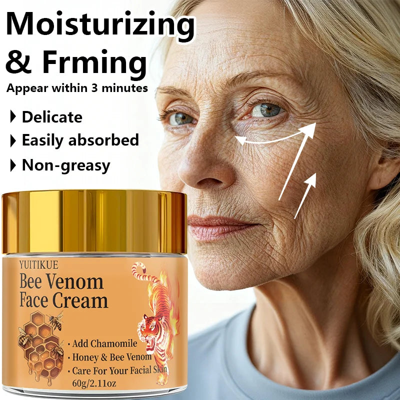 Bee Venom Face Cream 60g – Lift, Firm & Hydrate All Skin Types