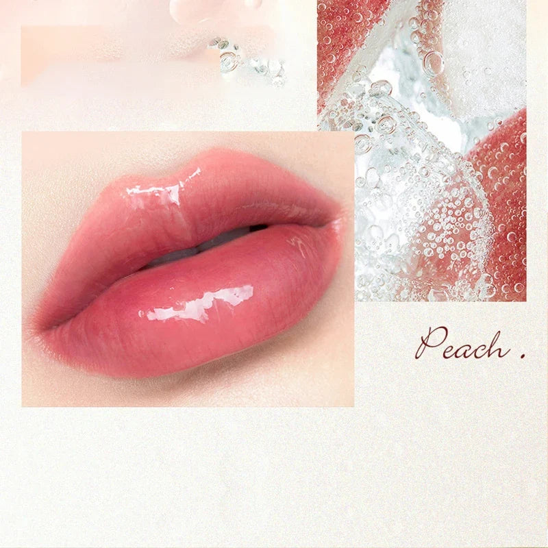 Kawaii Honey Peach Lip Oil – Tinted Plumping Lip Serum 5ml