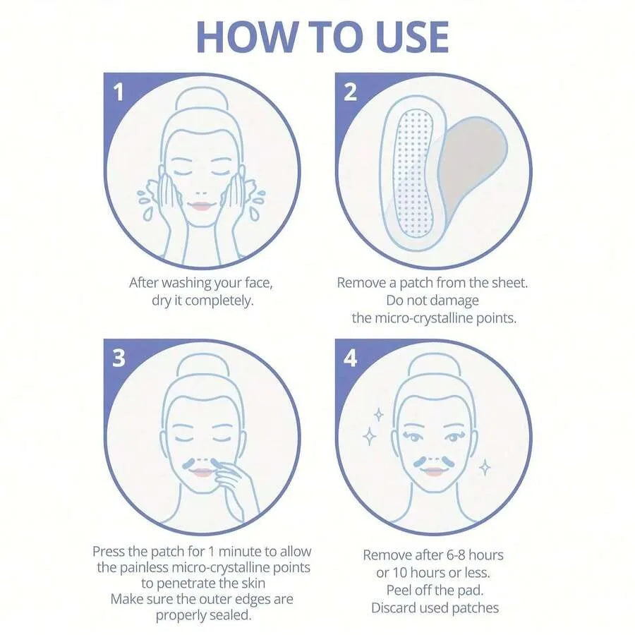 Microneedle Collagen Eye Patches – Hydrating & Firming Mask