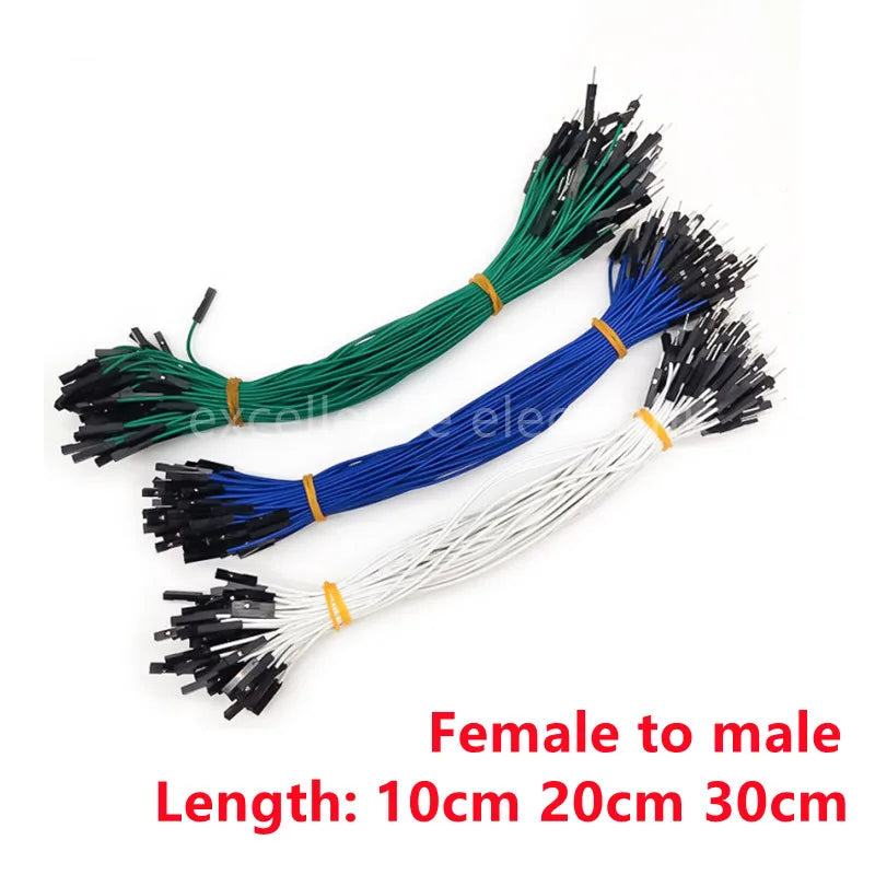 Breadboard Dupont Cable Arduino Line Male Female Jumper Wire 26AWG