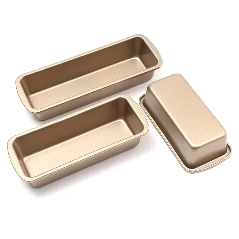 Non Stick Rectangular Pound Cake Bread Mold Baking Tray Commercial
