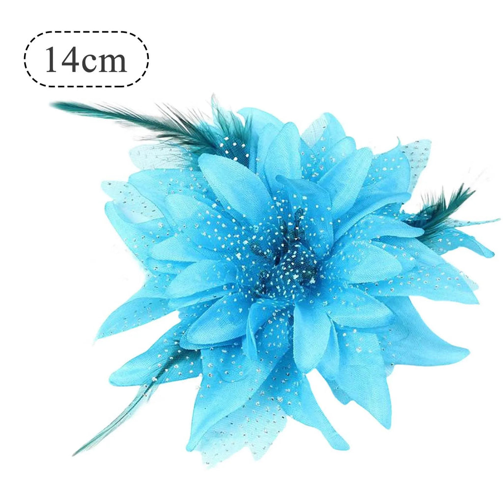 Flower Hair Clips Non-Slip Barrettes for Thick Curly Hair