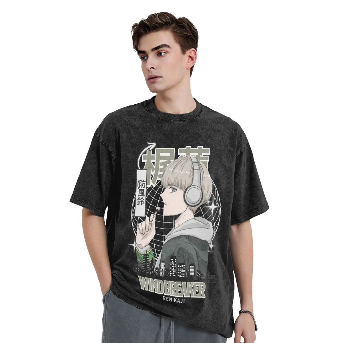 Men's Harajuku Graphic Tee | Cotton Streetwear T-Shirt