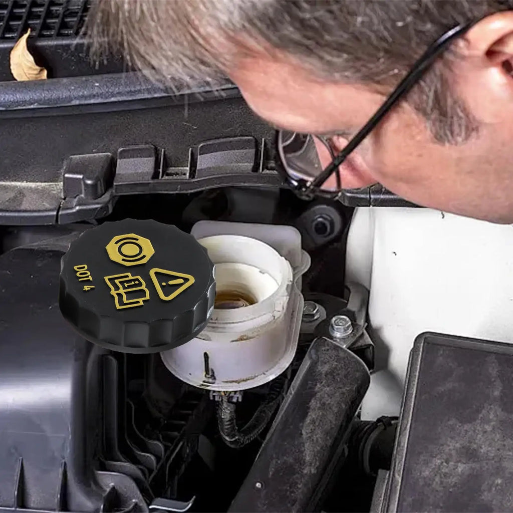 Brake Master Cylinder Cap Fluid Double-layer Dustproof Cover Travel