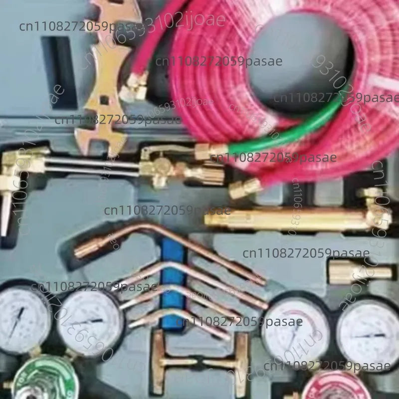 Professional Oxy-Acetylene Welding & Cutting Torch Kit with Case