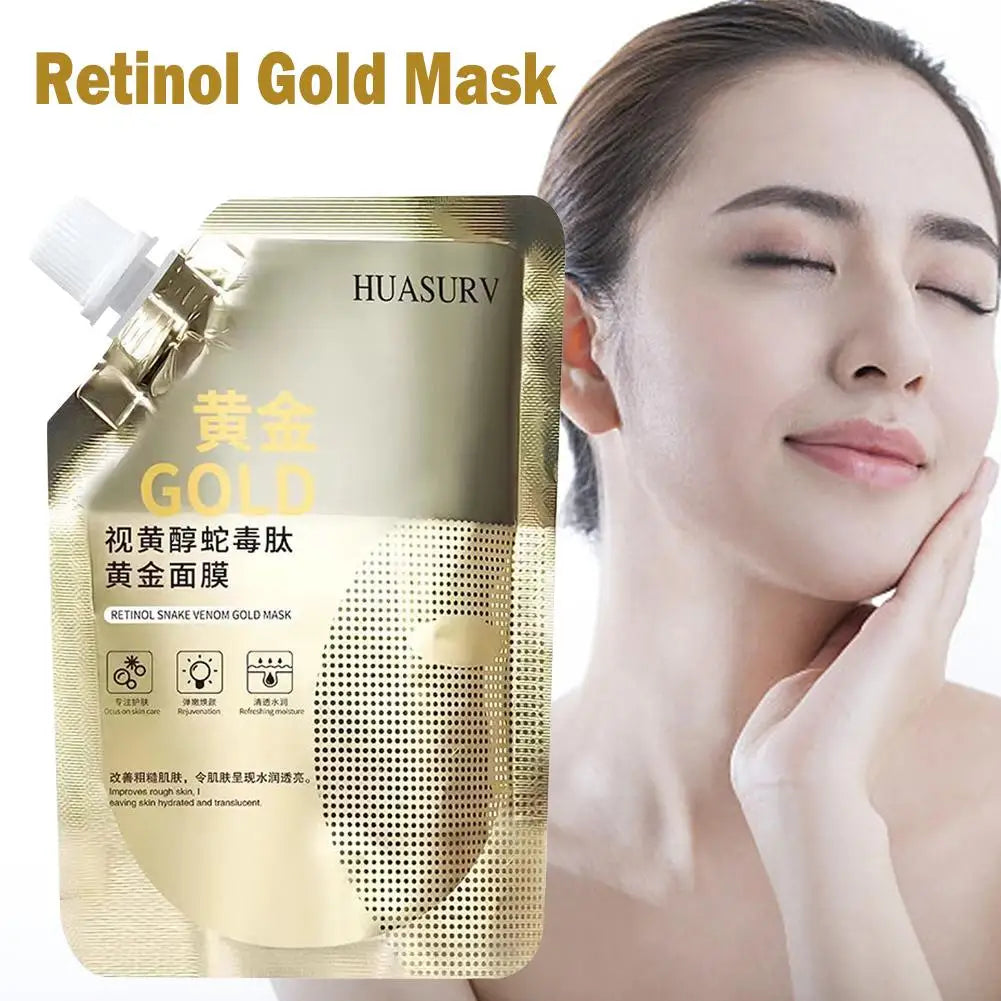 Gold Retinol Snake Venom Peel-Off Mask – Blackhead & Pore Care