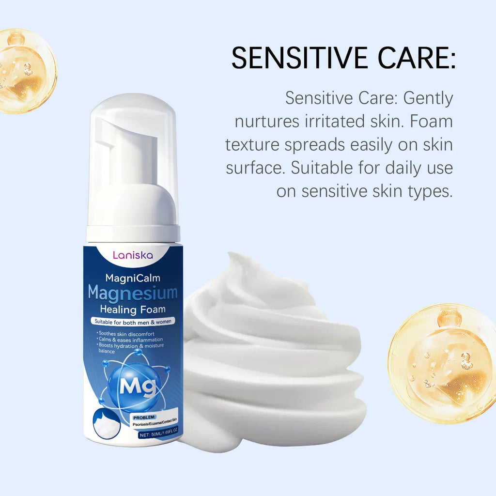 Magnesium Soothing Foam Moisturizing Anti-sensitivity Relieve Redness