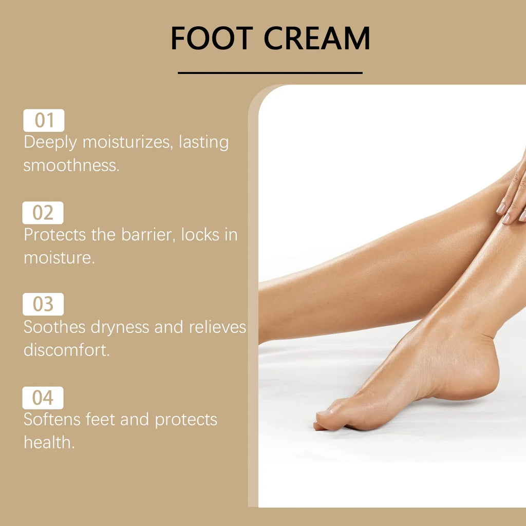 WOODSLEEP Exfoliating Foot Cream – Deep Moisturising Care 60g
