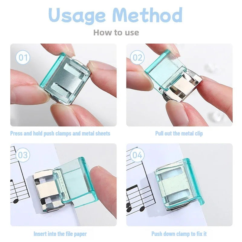 U-Shape Fabric Clips for Sewing, Hem & Sleeve – Metal Set