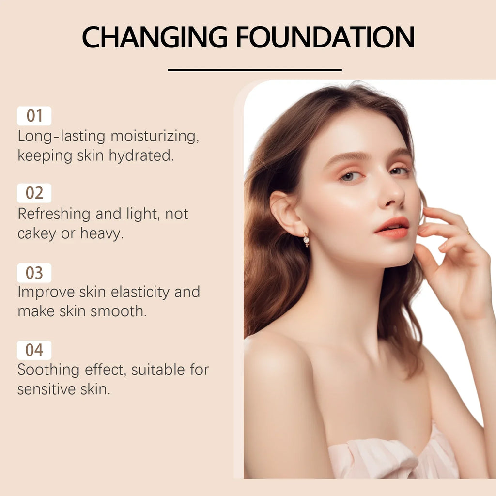 Lightweight Matte Liquid Foundation & Concealer 30ml