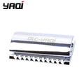 YAQI Chrome Scalloped Bar Double Edge Safety Razor Head Mens
