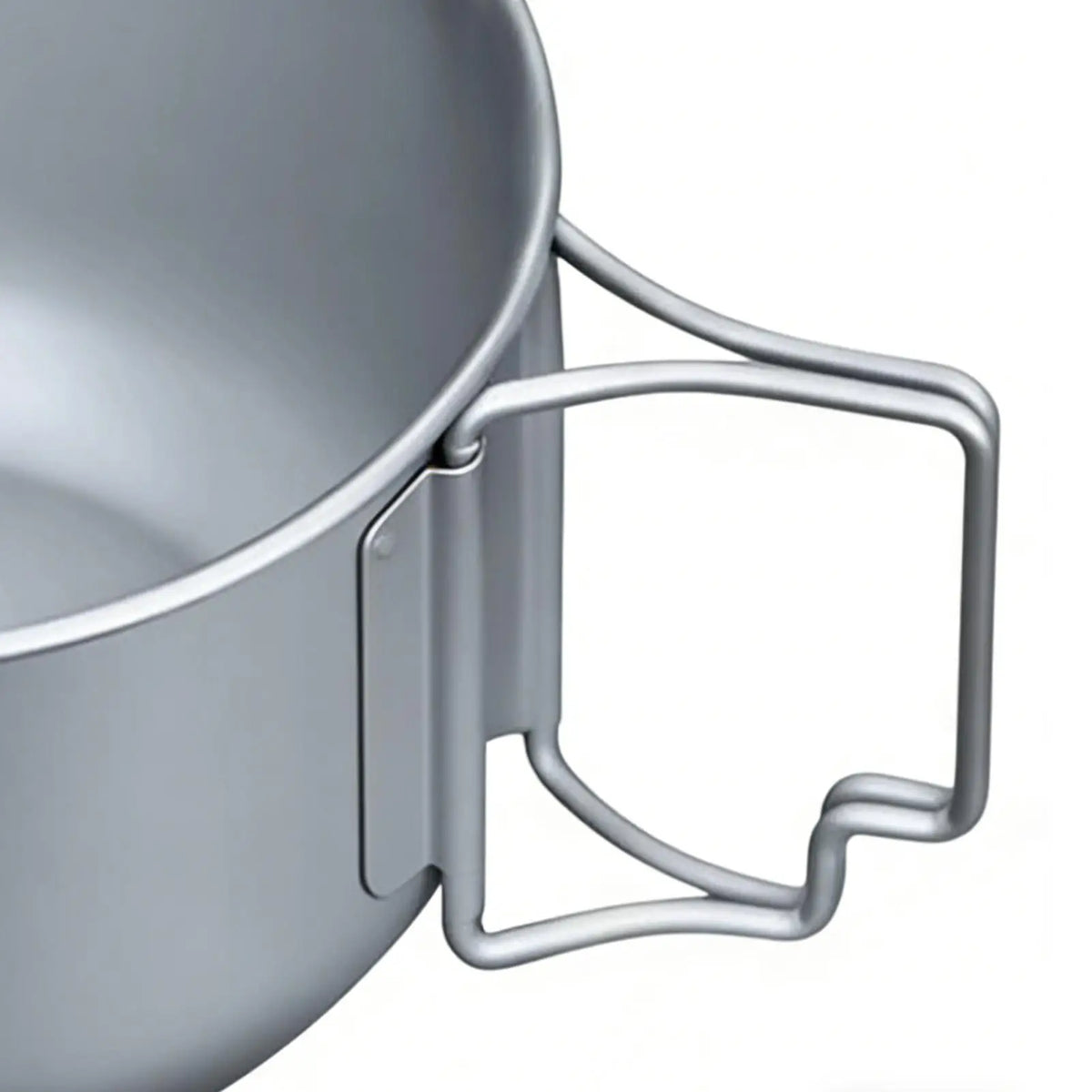 Foldable Titanium Camping Pot 1.4L | Outdoor Backpacking Cookware