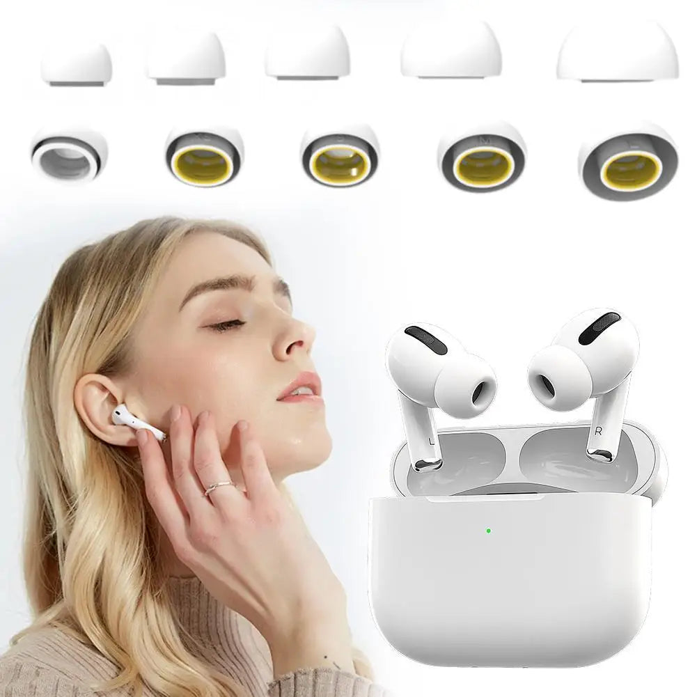 Silicone Ear Tips for AirPods Pro 3 | 5 Sizes Replacement