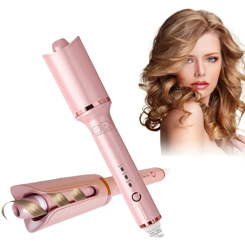 Automatic Ceramic Curling Iron – Negative Ion, Large Curls