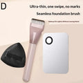 Foundation Brush, Makeup Palette & Powder Puff Set