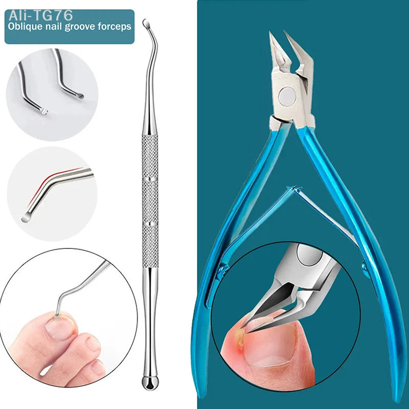 Professional Stainless Steel Toenail Clipper & Nipper