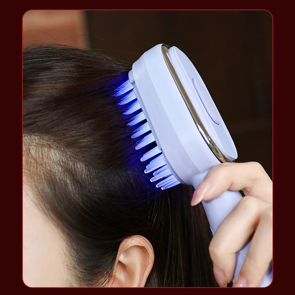 Scalp Massage Comb | Red Light Therapy & Micro-Vibration