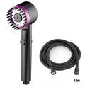 4-Mode Handheld Shower Head with Filter & Massage | ABS