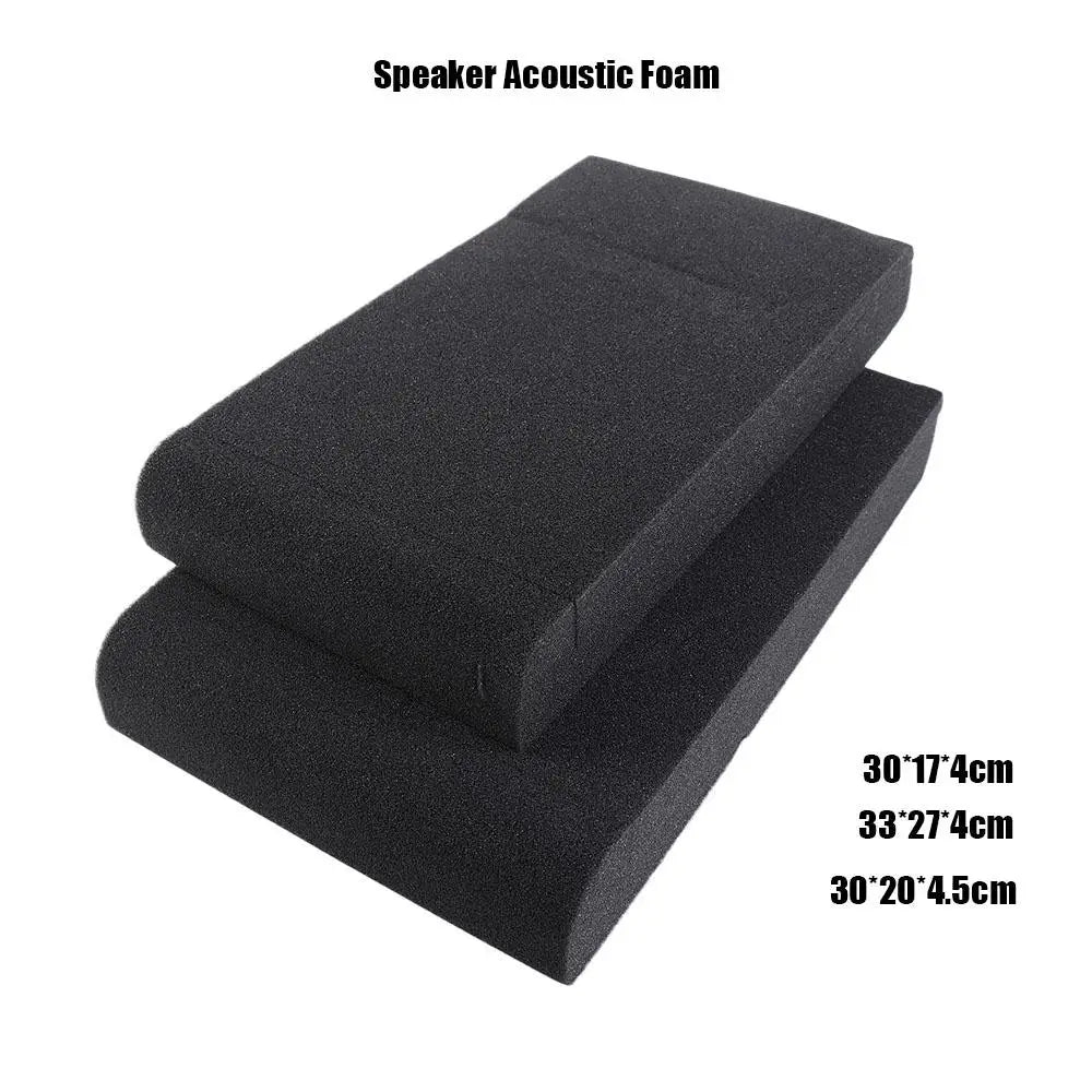 Studio Monitor Isolation Pads – Acoustic Foam Speaker Pads