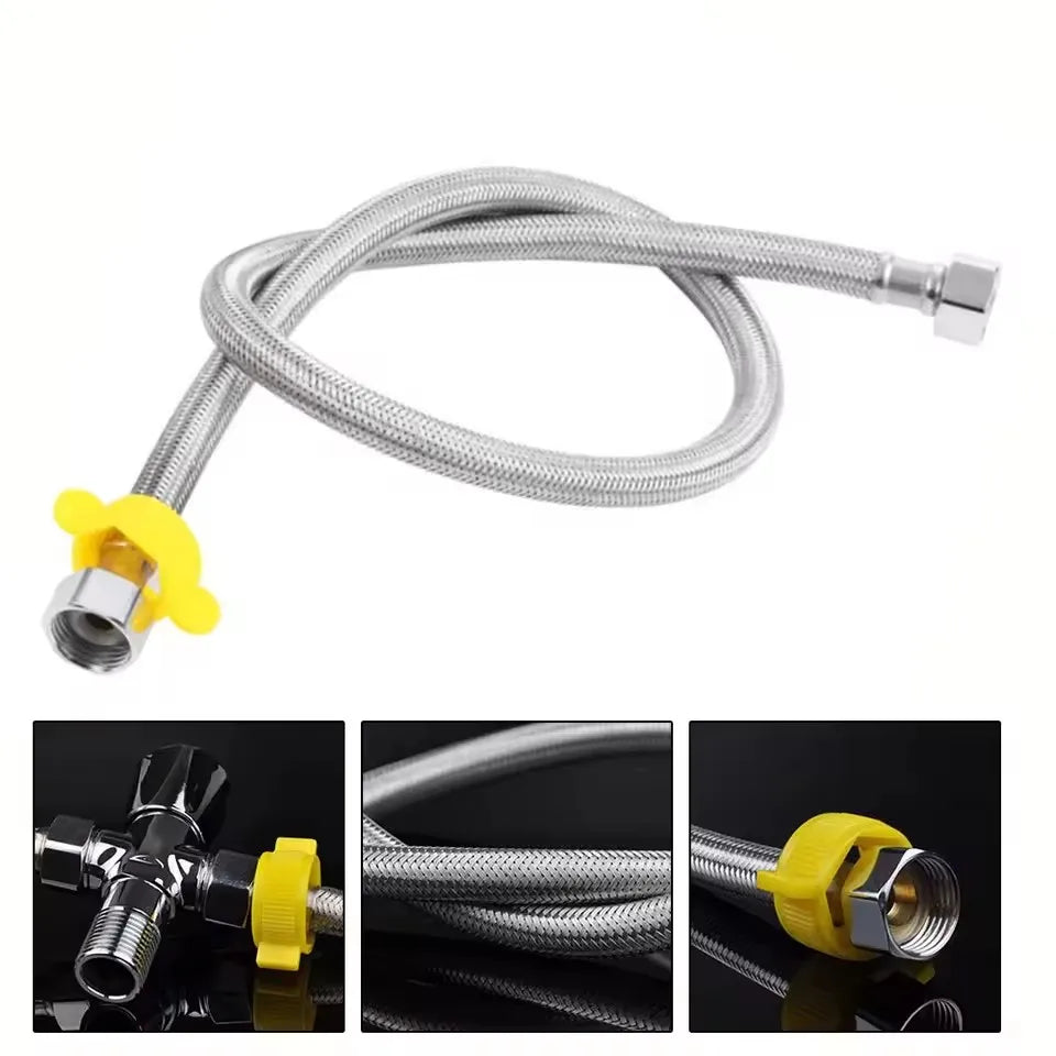 1/2" Stainless Steel Flexible Braided Water Hose 20–200cm
