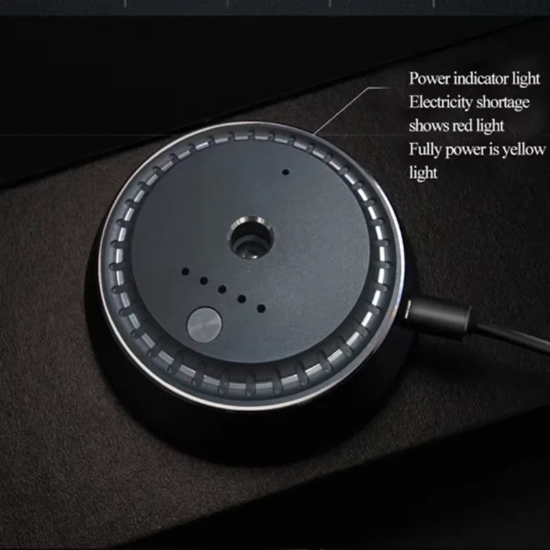 USB Rechargeable Waterless Car Essential Oil Aroma Diffuser