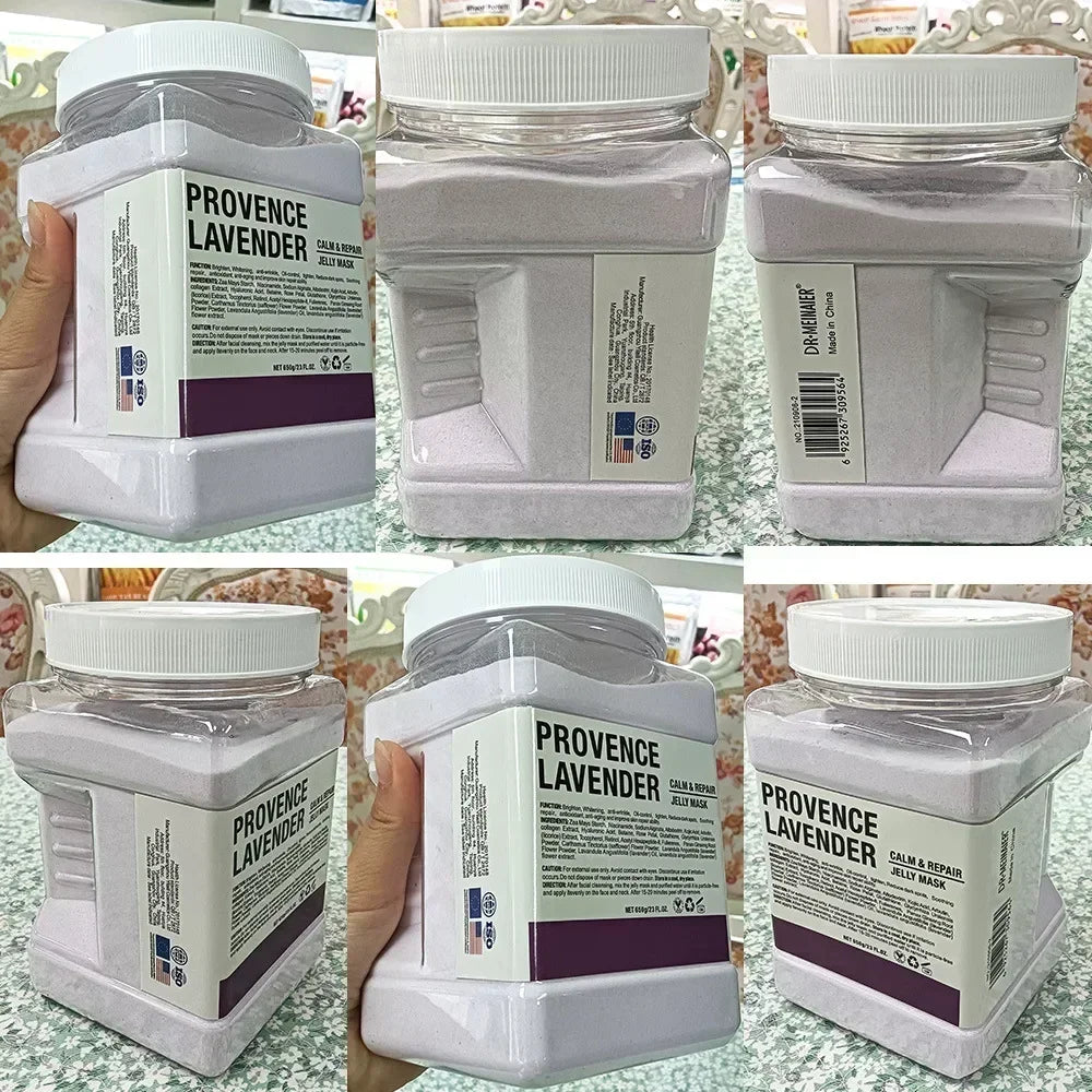 Gold Jelly Peel-Off Mask Powder 650g – Vitamin C & Hyaluronic Acid