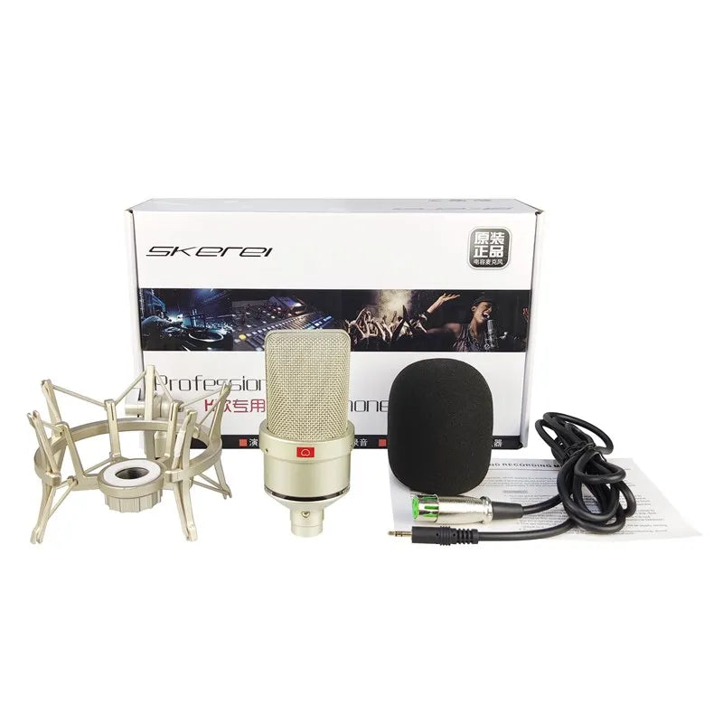 AyeBeau Condenser Microphone Kit | Studio, Streaming & Karaoke